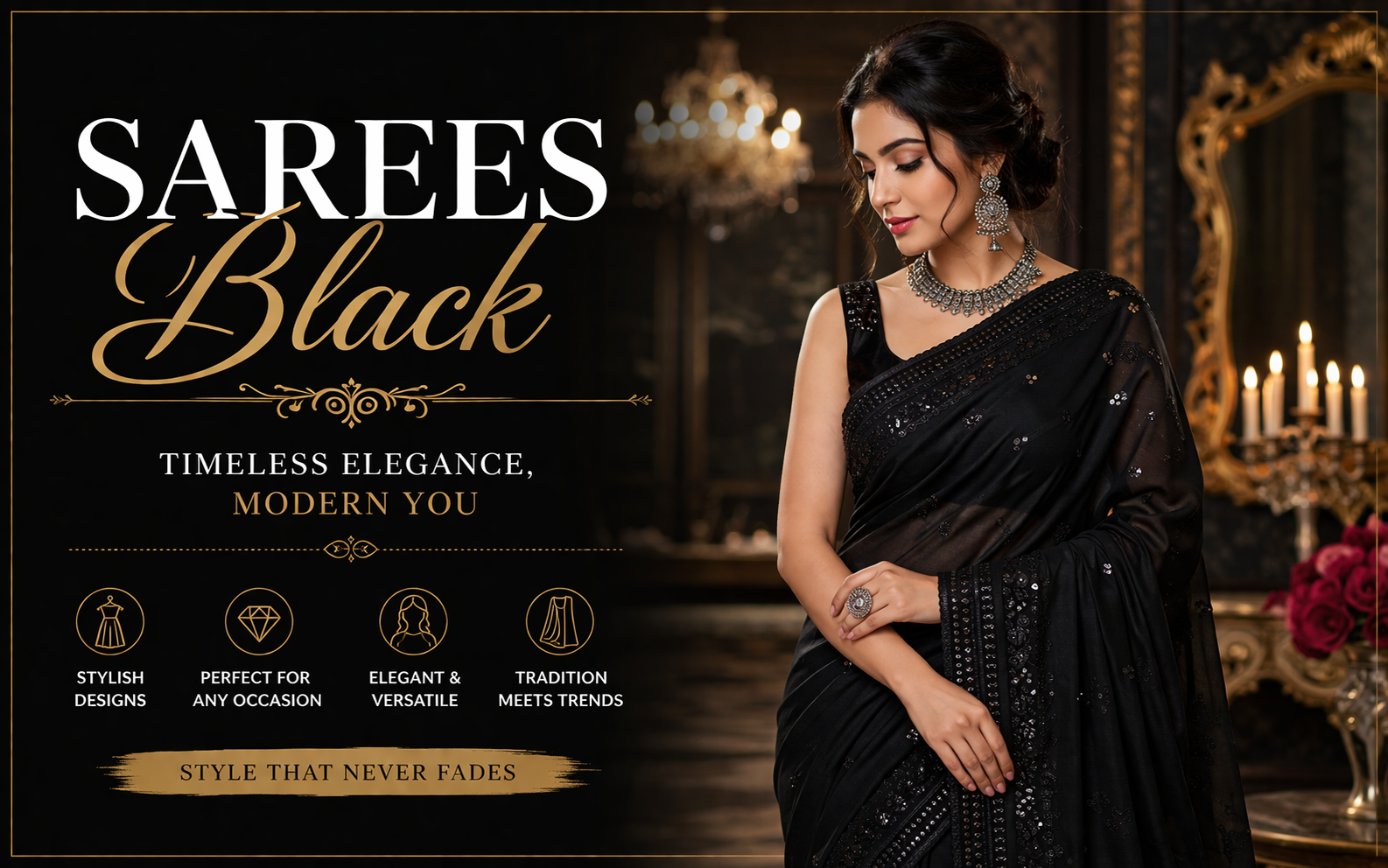 Sarees Black: Timeless Elegance and Modern Style Guide
