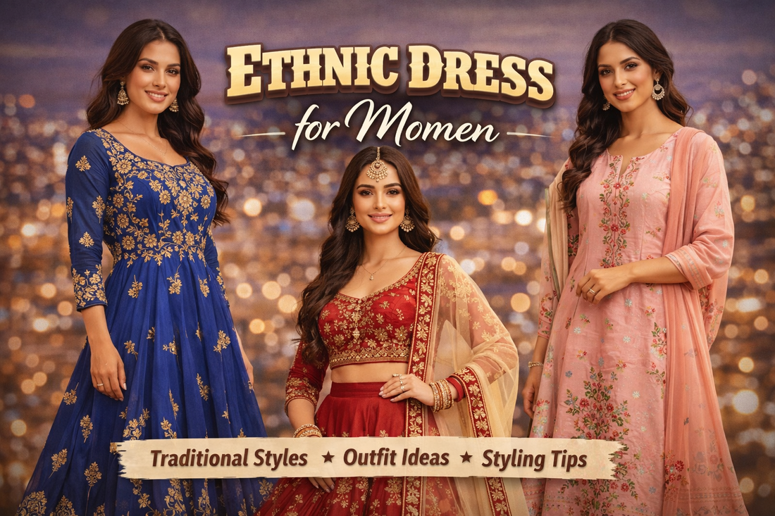 Ethnic Dress for Women: Tradition Meets Timeless Elegance