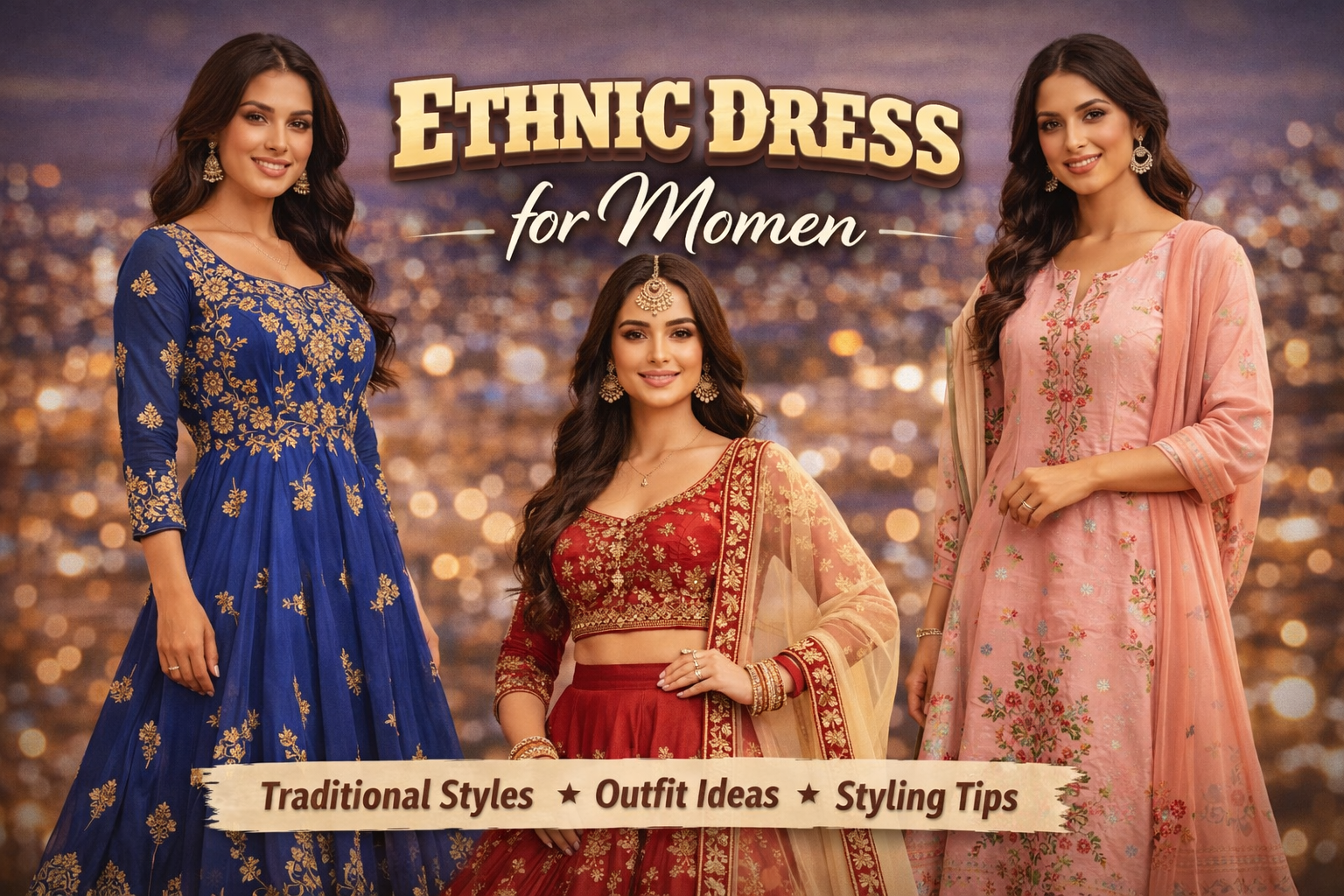 Ethnic Dress for Women: Tradition Meets Timeless Elegance