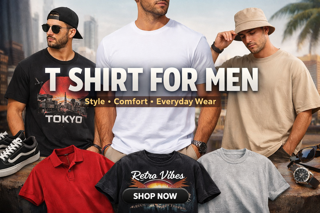 T Shirt for Men: The Everyday Essential That Never Goes Out of Style