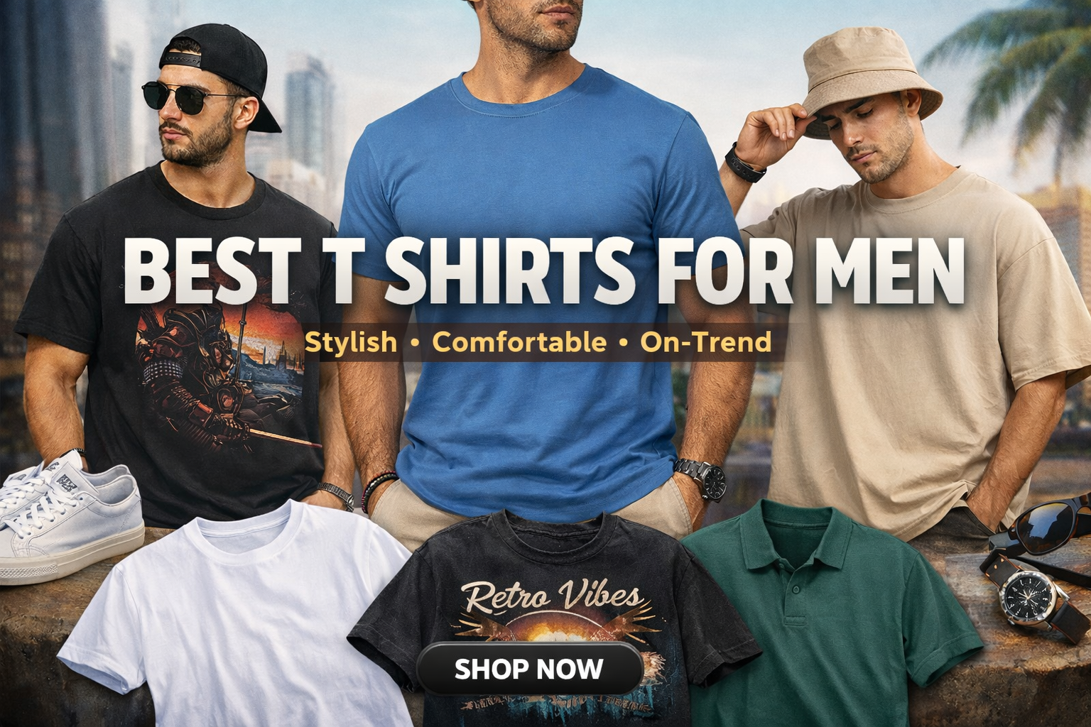 Best T Shirts for Men: Comfort Meets Everyday Style