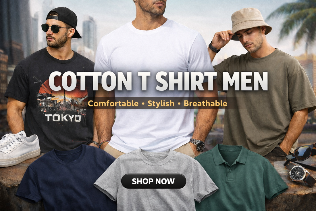 Cotton T Shirt Men: The Perfect Choice for Everyday Comfort