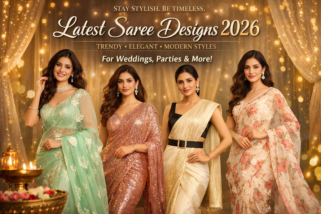 Latest Saree Designs: A Fresh Take on Tradition for Every Occasion