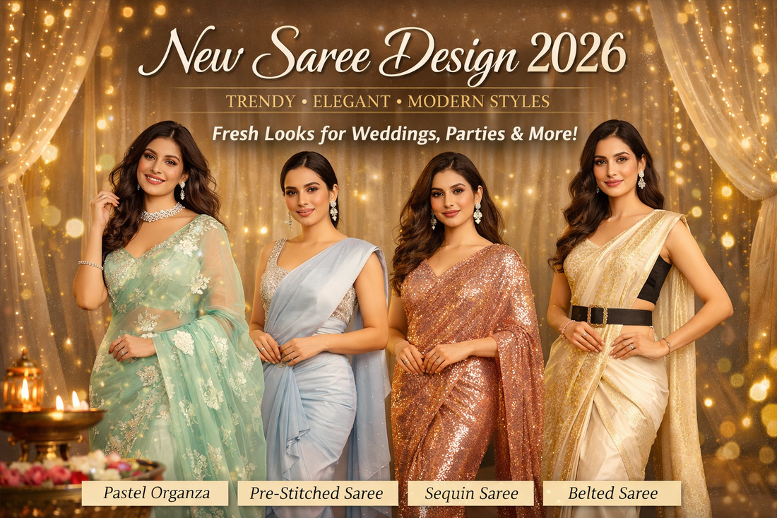New Saree Design: Redefining Elegance with Modern Style