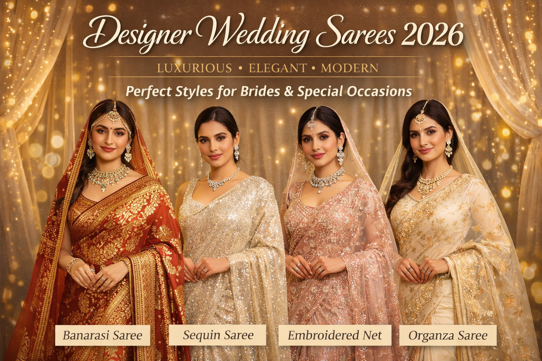 Designer Wedding Sarees: Where Elegance Meets Celebration