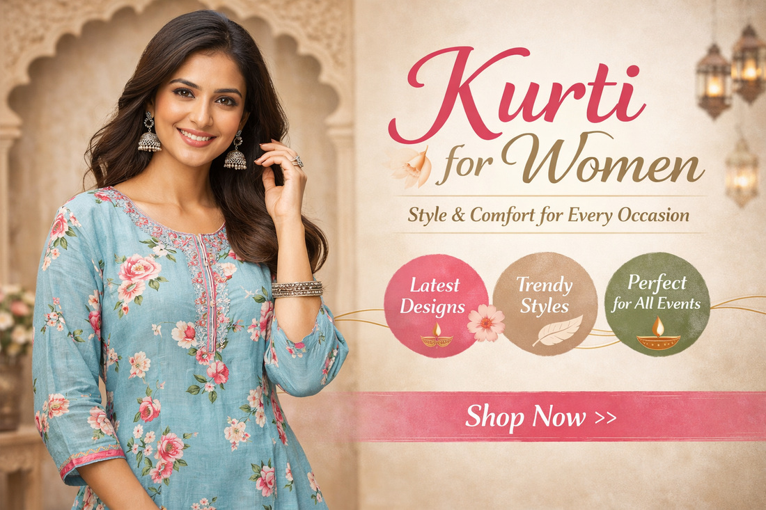 Kurti for Women: A Perfect Blend of Comfort, Style & Everyday Elegance