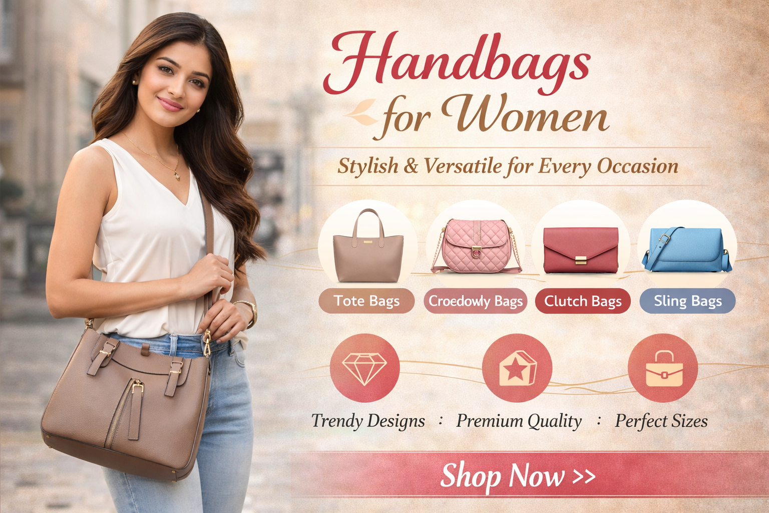 Handbags for Women – Style, Utility & Everyday Elegance