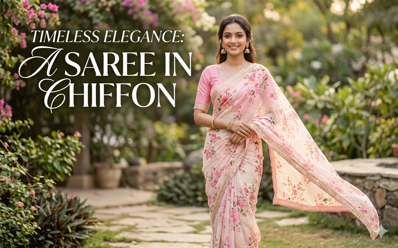 Timeless Elegance: Why a Saree in Chiffon is a Must-Have for Your Wardrobe