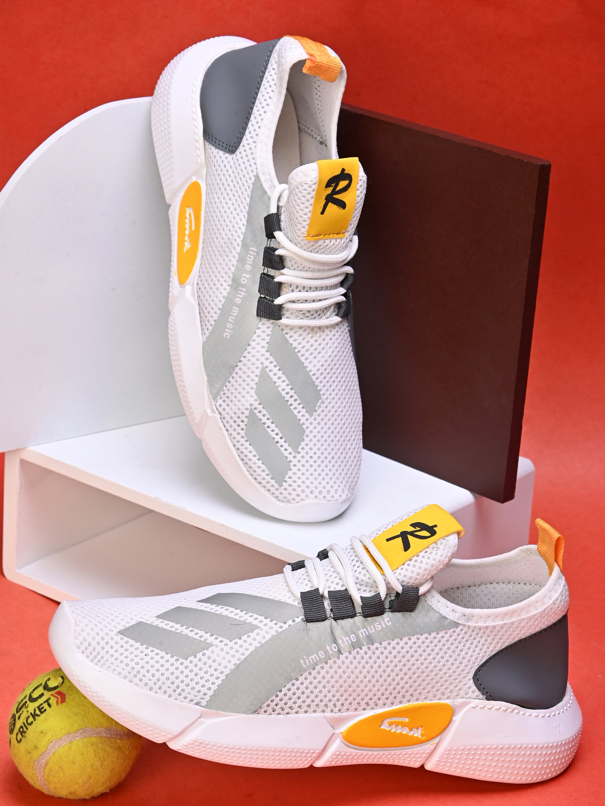 White Sneakers Shoes for Men Stylish Casual Comfort