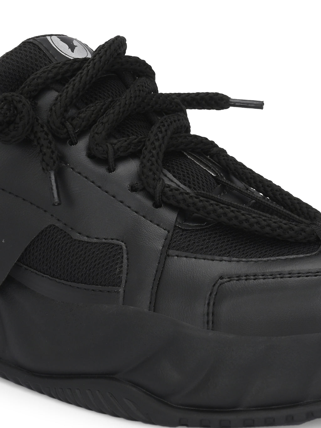 Black Sport Shoes for Men Lightweight Comfortable Running