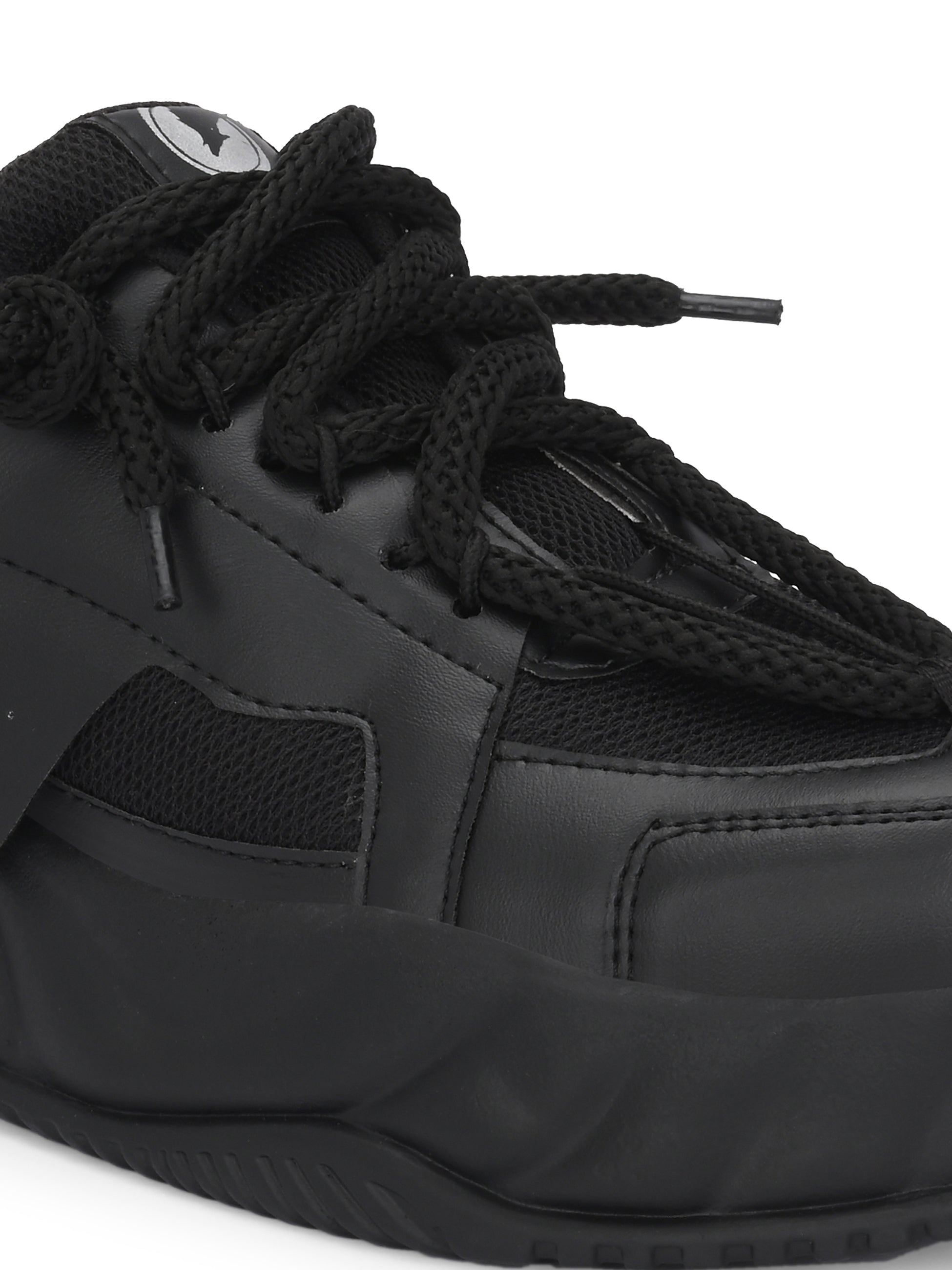 Black Sport Shoes for Men Lightweight Comfortable Running