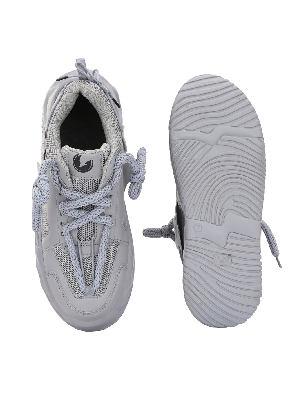 Grey Sport Shoes for Men Lightweight Comfortable Running