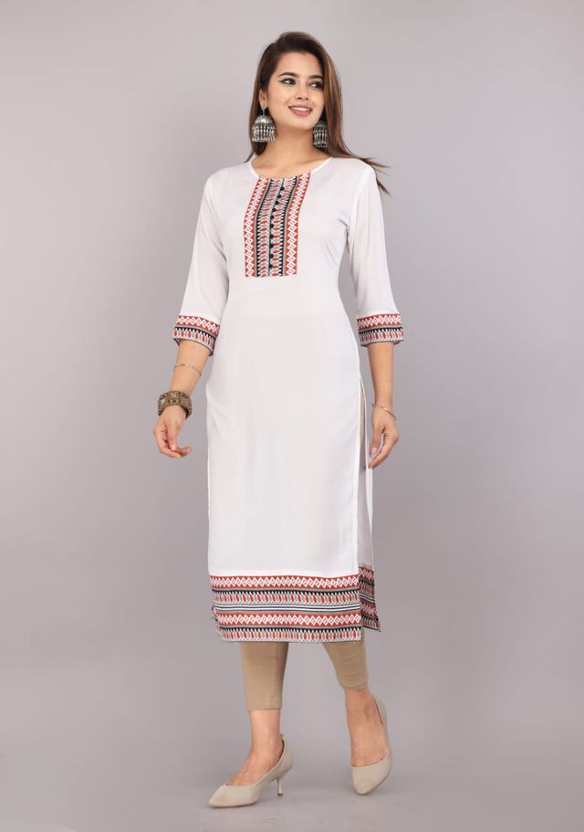 Kurti for Women Stylish Casual Ethnic Wear Daily Kurta