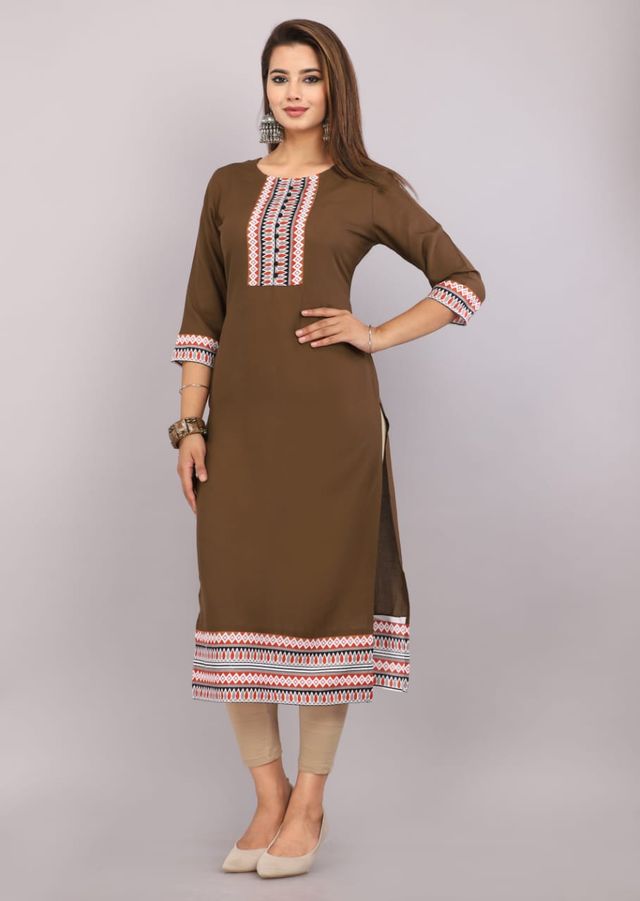 Kurti for Women Stylish Ethnic Wear Casual Daily Kurta
