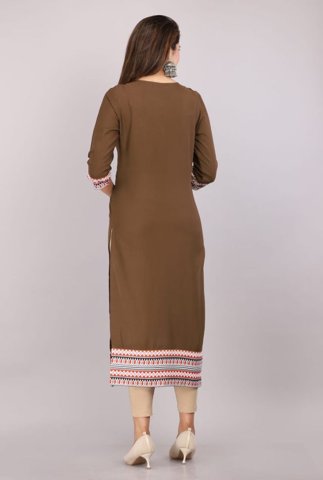 Kurti for Women Stylish Ethnic Wear Casual Daily Kurta