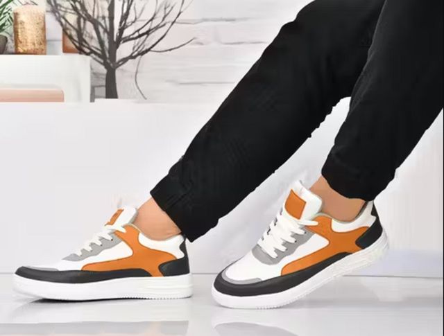 Anjrs Men Sports Running Shoes Casual Comfortable Style