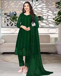 Kurta with Dupatta Bottomwear Set Women Ethnic Wear