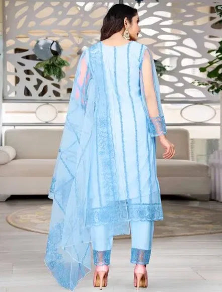 Kurta Set with Dupatta Bottomwear Women Ethnic Wear
