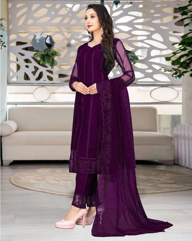 Kurta with Dupatta Bottomwear Set Women Ethnic Wear