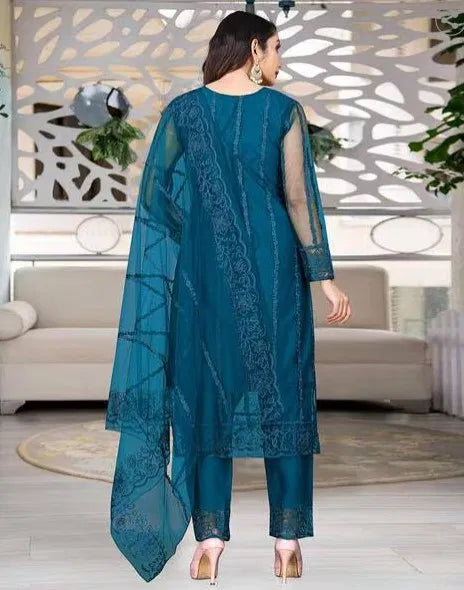 Kurta Set with Dupatta Bottomwear Women Ethnic Wear