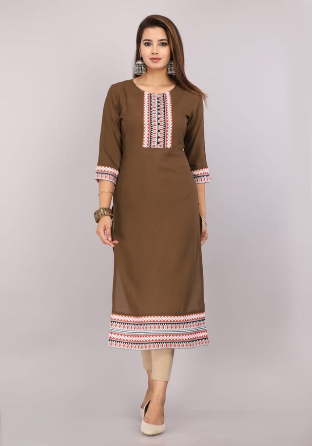 Kurti for Women Stylish Ethnic Wear Casual Daily Kurta