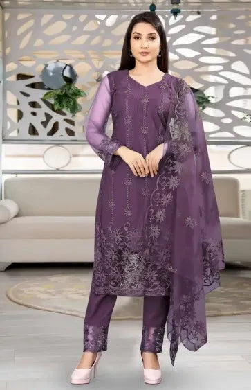 Kurta with Dupatta Bottomwear Set Women Ethnic Wear