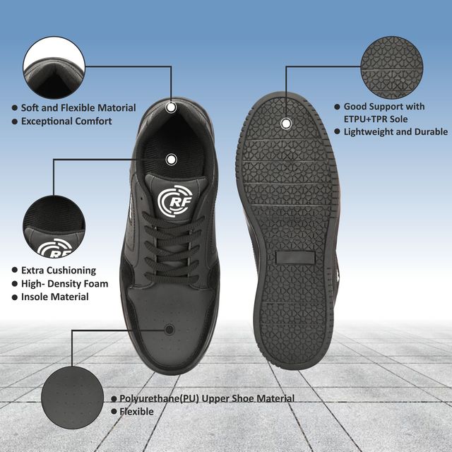Anjrs Men Sports Running Shoes Comfortable Casual Wear