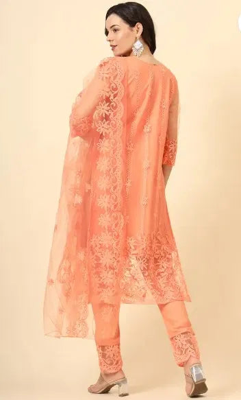 Kurta Dupatta Bottomwear Set Women Ethnic Wear Set