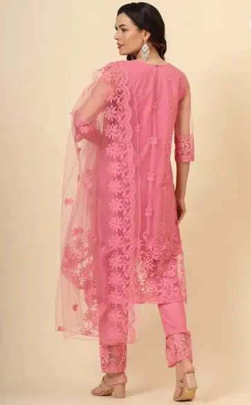 Kurta with Dupatta Bottomwear Set Women Ethnic Wear