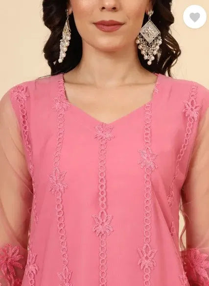 Kurta with Dupatta Bottomwear Set Women Ethnic Wear
