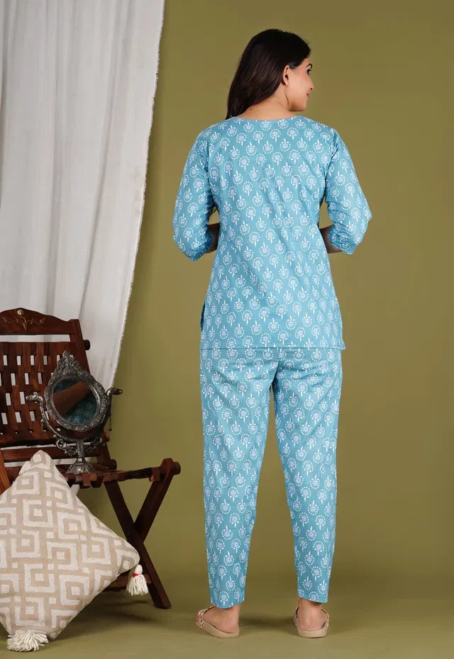 Floral Print Co Ord Set Women Trendy Stylish Outfit