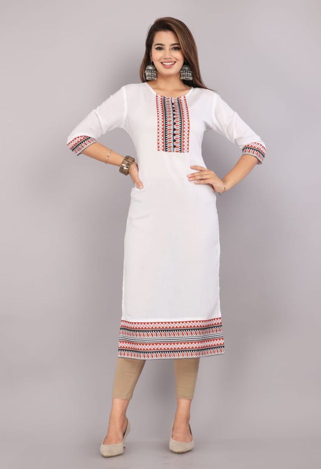 Kurti for Women Stylish Casual Ethnic Wear Daily Kurta